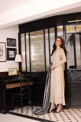 Noor Winter Embroidered Printkhaas '25 | D1 - B