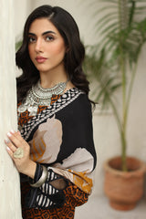 3PC Embroidered Linen | CVW4-07 | Winter Collection