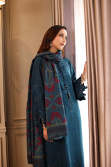 Noor Winter Embroidered Printkhaas '25 | D5 - B