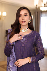 Noor Winter Embroidered Printkhaas '25 | D6 - B