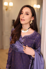 Noor Winter Embroidered Printkhaas '25 | D6 - B