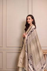 Noor Winter Embroidered Printkhaas '25 | D7 - A