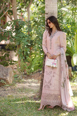 Noor Eid Luxury Laserkaari '25 | D6-B | Embroidered 3PC Lawn Suit