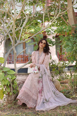 Noor Eid Luxury Laserkaari '25 | D6-B | Embroidered 3PC Lawn Suit