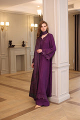 Noor Winter Embroidered Printkhaas '25 | D10 - B