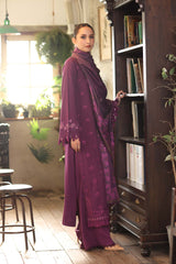 Noor Winter Embroidered Printkhaas '25 | D8 - B