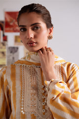 Ochre Bliss — ivory tones, warm khaddar, pure winter elegance.
