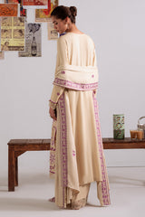 Fawn Radiance — beige elegance meets winter warmth by Cross Stitch. ✨