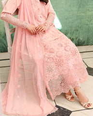 Veil Of Summer | Chikankari Edit By Roheenaz | Azure Elan