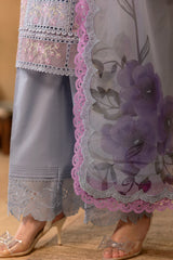 Saira Rizwan Luxury '25 | EDRINA-SRL25-03 | Embroidered 3PC Suit