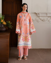 Sunlit Tales Printed & Embroidered Edit By Roheenaz | Blush tale