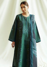 COCO by Zara Shahjahan Winter '24 | D-05B Peridot | 3PC Khaddar Suit