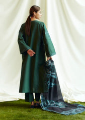 COCO by Zara Shahjahan Winter '24 | D-05B Peridot | 3PC Khaddar Suit