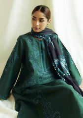 COCO by Zara Shahjahan Winter '24 | D-05B Peridot | 3PC Khaddar Suit