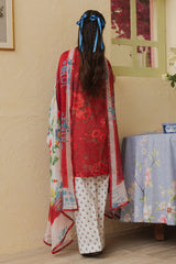 Coco Prints Collection'24 Vol-02 By Zara Shahjahan Pomegranate-D9