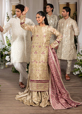 CT 29005 Gold Love - Haye Dil | Unstitched |3 Piece