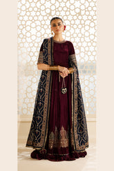 Jazmin Chandni Formals | Embroidered Velvet - CVF’26-D04