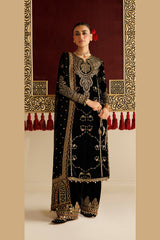 Jazmin Chandni Formals | Embroidered Velvet - CVF’26-D05