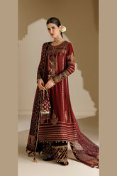 Jazmin Chandni Formals | Embroidered Velvet - CVF’26-D10