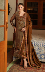 Asifa and Nabeel | Cedar LWC25-08 | 3pcs Embroidered Unstitched Winter
