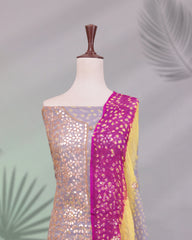 Flowing chiffon dupatta of Nuraya Chapter 2 dress