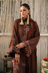 M.Prints By Maria B | 3 Piece Unstitched Embroidered Dobby Linen Suit MPT-3110-B