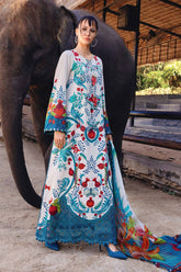 Maria B M.Prints | 3 Piece Unstitched Embroidered Lawn Suit MPT-2912-A