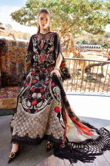 Maria B M.Prints | 3 Piece Unstitched Embroidered Lawn Suit MPT-2912-B