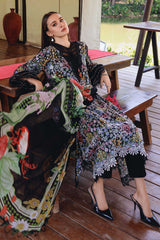 Maria B M.Prints | 3 Piece Unstitched Embroidered Lawn Suit MPT-2914-B