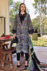 Maria B M.Prints | 3 Piece Unstitched Embroidered Lawn Suit MPT-2914-B