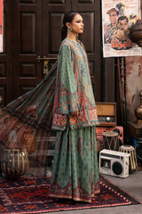 M.Prints By Maria B | 3 Piece Unstitched Embroidered Cambric Suit MPT-3102-A