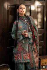 M.Prints By Maria B | 3 Piece Unstitched Embroidered Cambric Suit MPT-3102-A