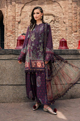 M.Prints By Maria B | 3 Piece Unstitched Embroidered Cambric Suit MPT-3102-B