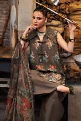 M.Prints By Maria B | 3 Piece Unstitched Embroidered Cambric Suit MPT-3103-B