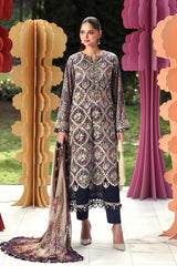 Maria B Lawn | 3003-B |3 Piece Unstitched Embroidered Lawn Suit