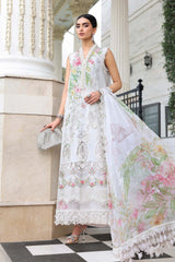 Maria B Lawn | 3 Piece Unstitched Embroidered Lawn Suit EL-26-03
