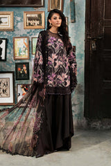 M.Prints By Maria B | 3 Piece Unstitched Embroidered Cambric Suit MPT-3104-B