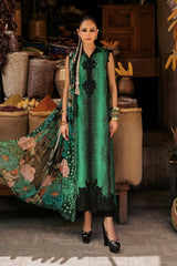 M.Prints By Maria B | 3 Piece Unstitched Embroidered Linen Suit MPT-3105-A