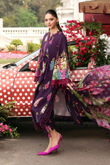 Maria B Lawn | 3005-A |3 Piece Unstitched Embroidered Lawn Suit