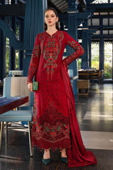 Maria B Lawn | 3 Piece Unstitched Embroidered Jacquard Lawn Suit EL-26-05