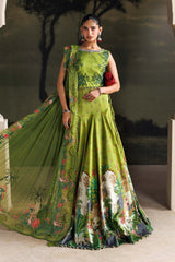Soiree By Mariab - Embroidered Raw Silk Suit - SR-01-06