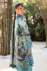 Maria B M.Prints | 3 Piece Unstitched Embroidered Lawn Suit MPT-2907-A