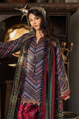 M.Prints By Maria B | 3 Piece Unstitched Embroidered Cambric Suit MPT-3107-B