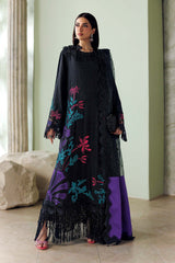 Soiree By Mariab - Embroidered Raw Silk Suit - SR-01-08