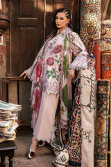 M.Prints By Maria B | 3 Piece Unstitched Embroidered Cambric Suit MPT-3109-A