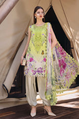 Maria B M.Prints | 3 Piece Unstitched Embroidered Lawn Suit MPT-2909-A