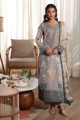 Gulaal Delia Unstitched Lawn | Orra D2