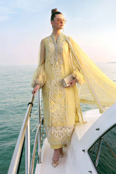 Maria B Lawn | 3 Piece Unstitched Embroidered Organza Suit D-2604-A