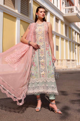 Maria B Lawn | 3 Piece Unstitched Embroidered Lawn Suit D-2606-A