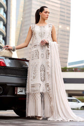 Maria B Lawn | 3 Piece Unstitched Embroidered Lawn Suit D-2608-A